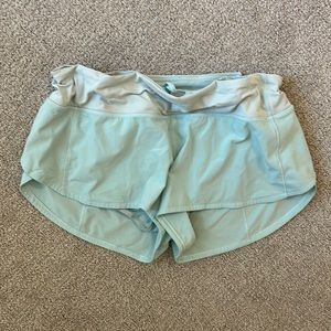 RARE LULULEMON speed up 2.5 shorts